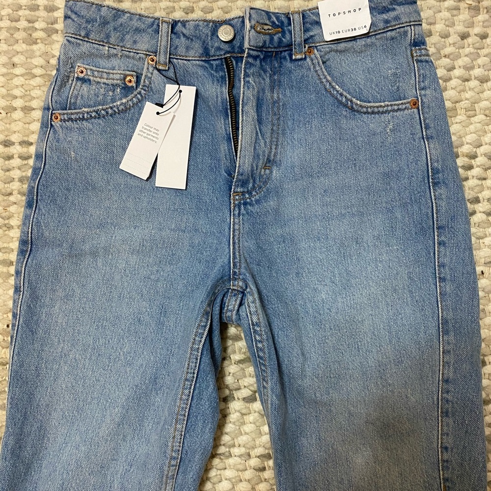 top shop mid length shorts